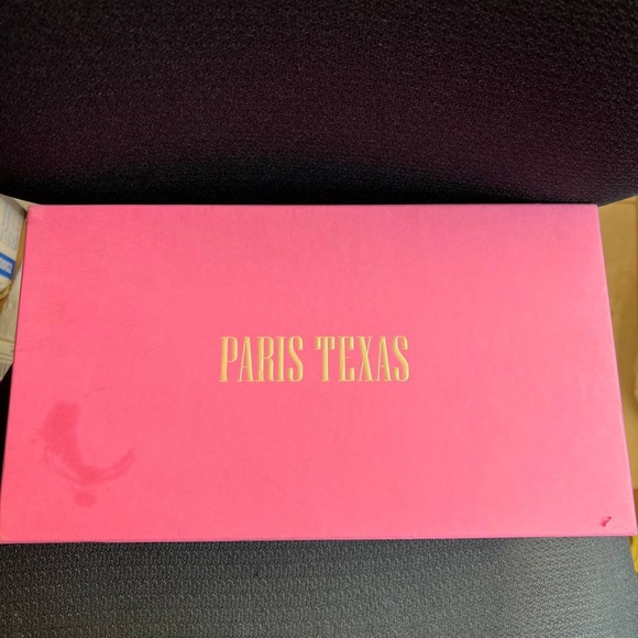 PARIS TEXAS Penelope 95mm Snake Print Mules 39 size - Picture 8 of 10